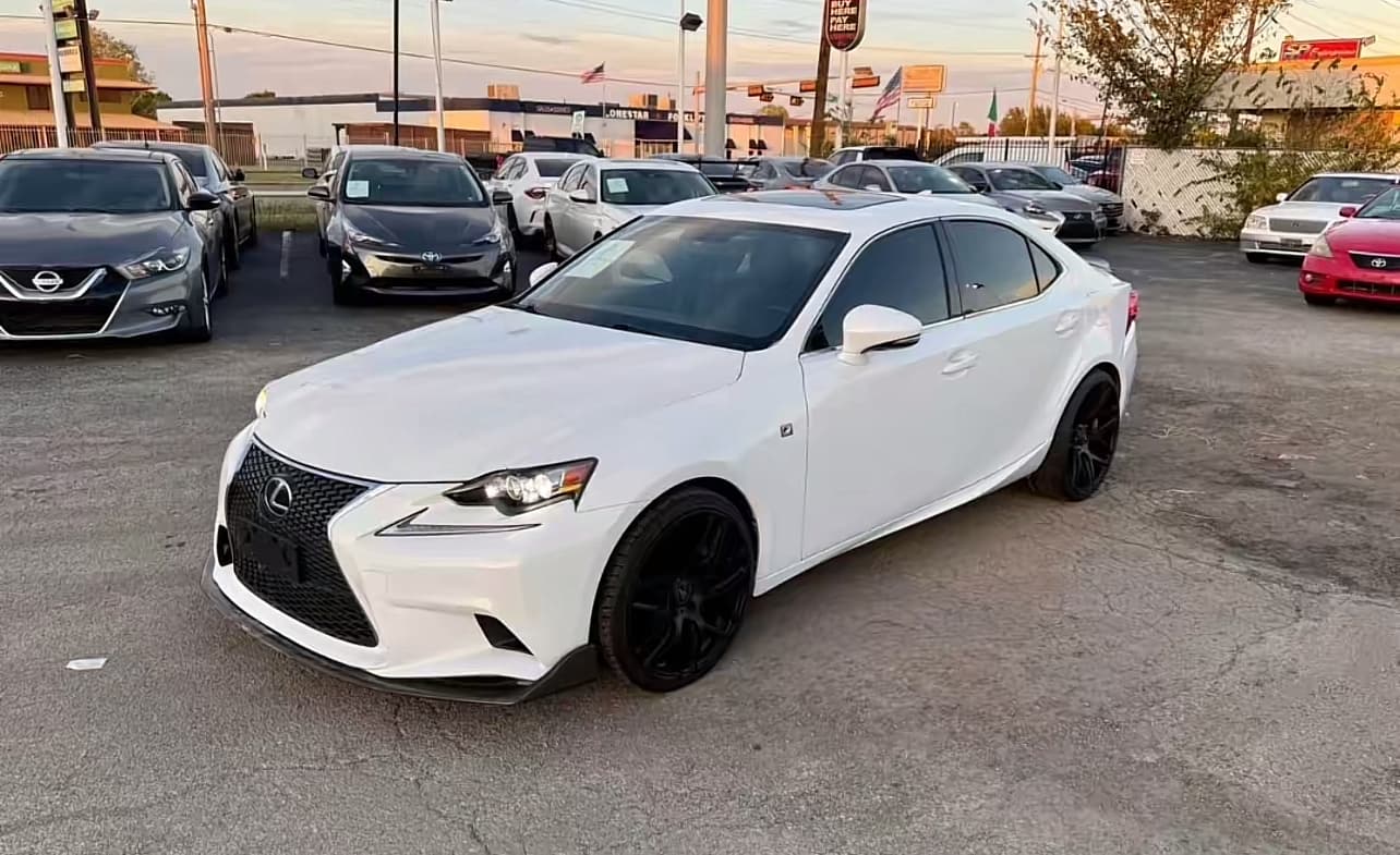 2012 Lexus Lexus IS Lexus IS 350 F SPORT Sedan 4D